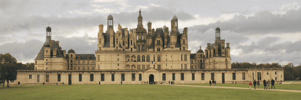 French Royal castle in Loire Valley 